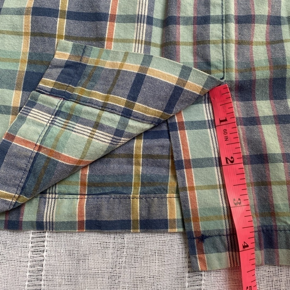 Eddie Bauer 90s plaid knee length skirt. - Picture 10 of 13